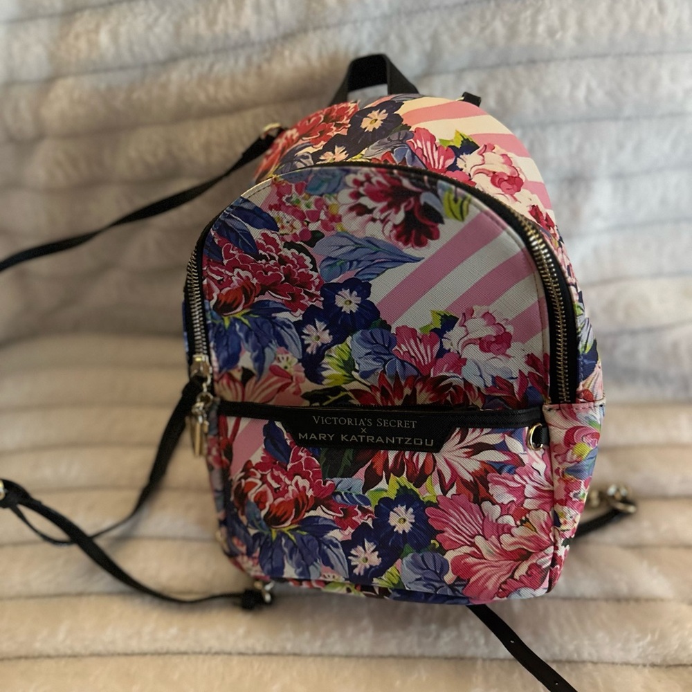 Victoria's Secret Multicolor Floral  Mini Backpack